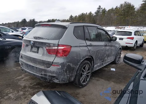 2011 BMW X3 xDrive35I from USA, damaged, VIN 5UXWX7C53BL734492